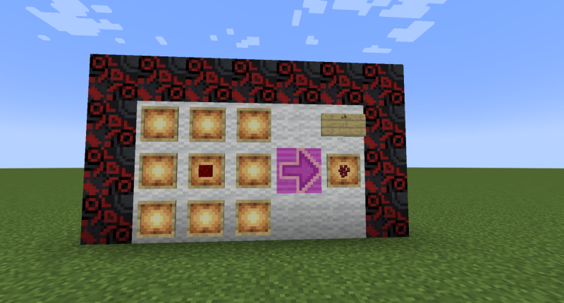 Nether Wart Block to Nether Wart